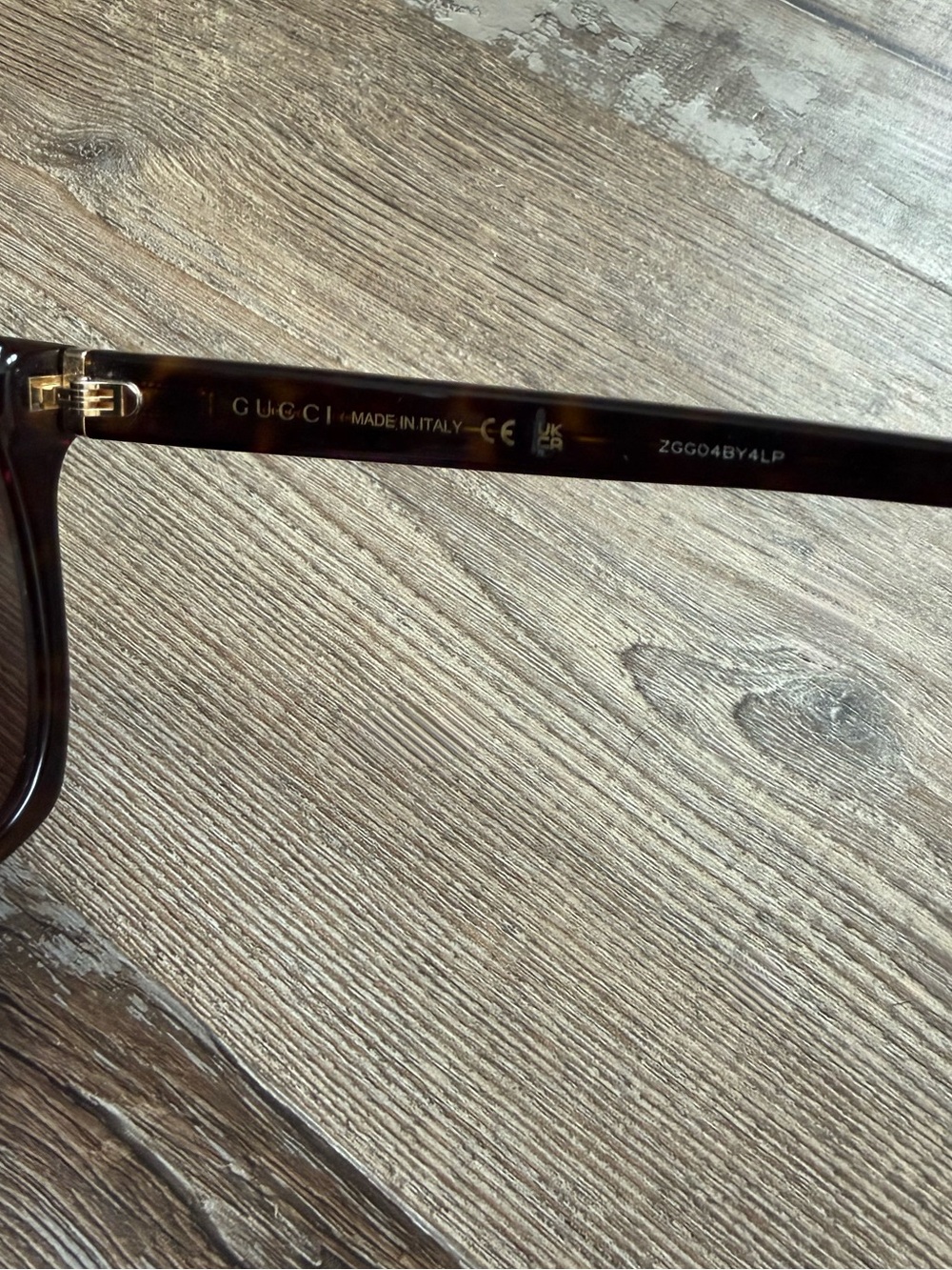 Gucci Women’s Tortoise Shell Oversized Sunglasses - GG0459SA 002 - Picture 6 of 9
